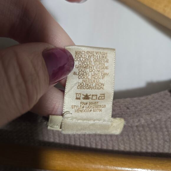 Daytrip Tan Embellished Shirt Thin Y2K Bling Studded Emo Preppy Glam Medium Gold - Picture 4 of 6